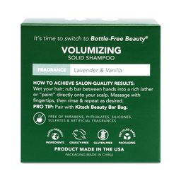 Volumizing Solid Shampoo, Rosemary & Biotin