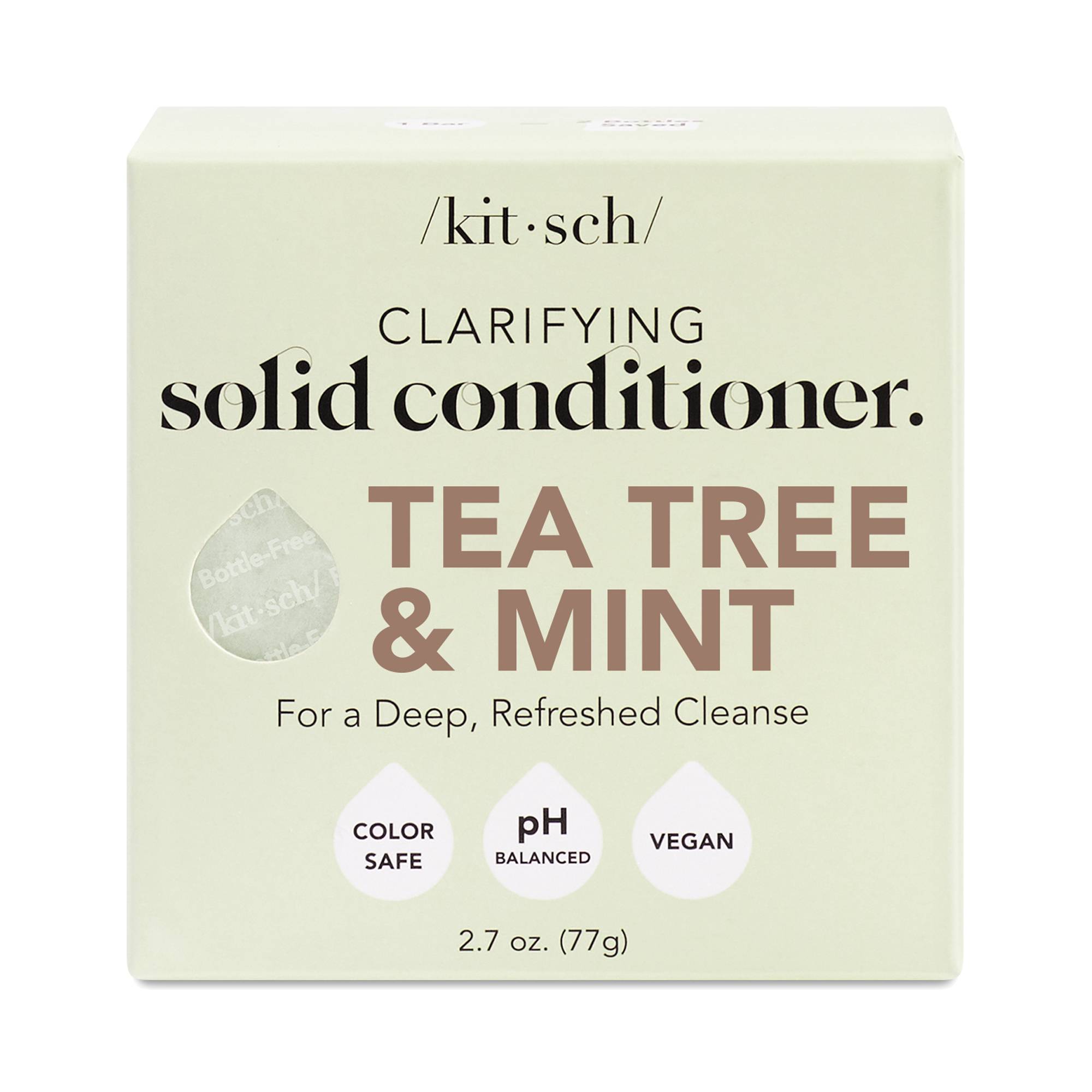 Clarifying Solid Conditioner, Tea Tree & Mint