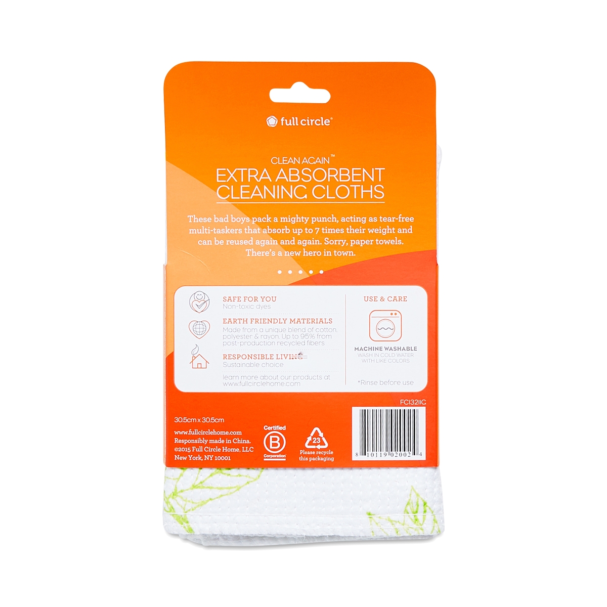Clean Again Super Absorbent Cleaning Cloths Thrive Market