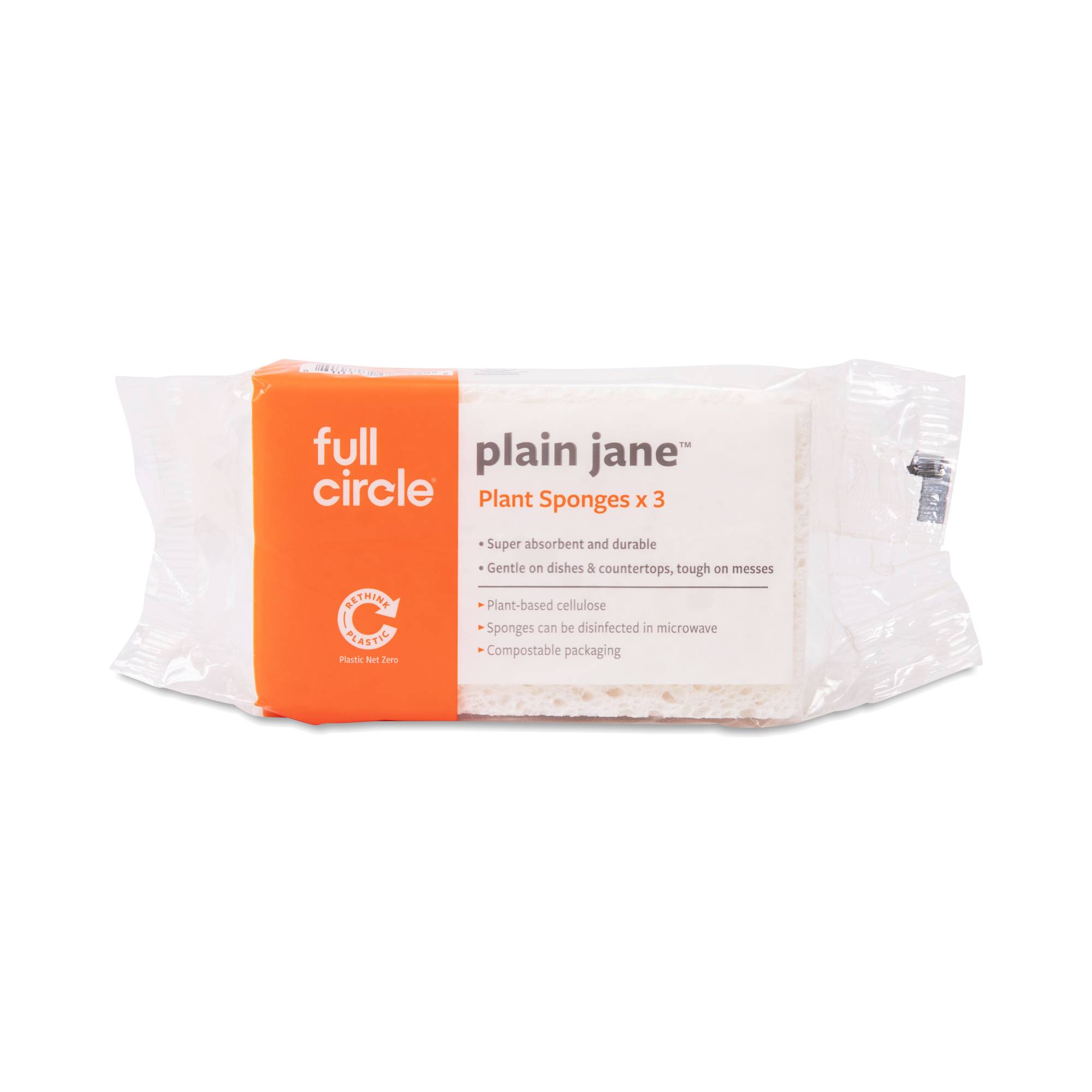 Plain Jane Plant-Based Sponges