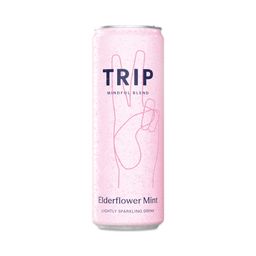 Adaptogenic Sparkling Drink with Magnesium, Elderflower Mint