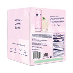 Adaptogenic Sparkling Drink with Magnesium, Elderflower Mint