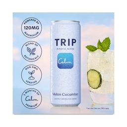 Adaptogenic Sparkling Drink with Magnesium, Melon Cucumber