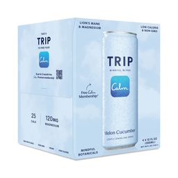 Adaptogenic Sparkling Drink with Magnesium, Melon Cucumber