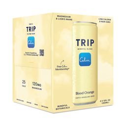 Adaptogenic Sparkling Drink with Magnesium, Blood Orange