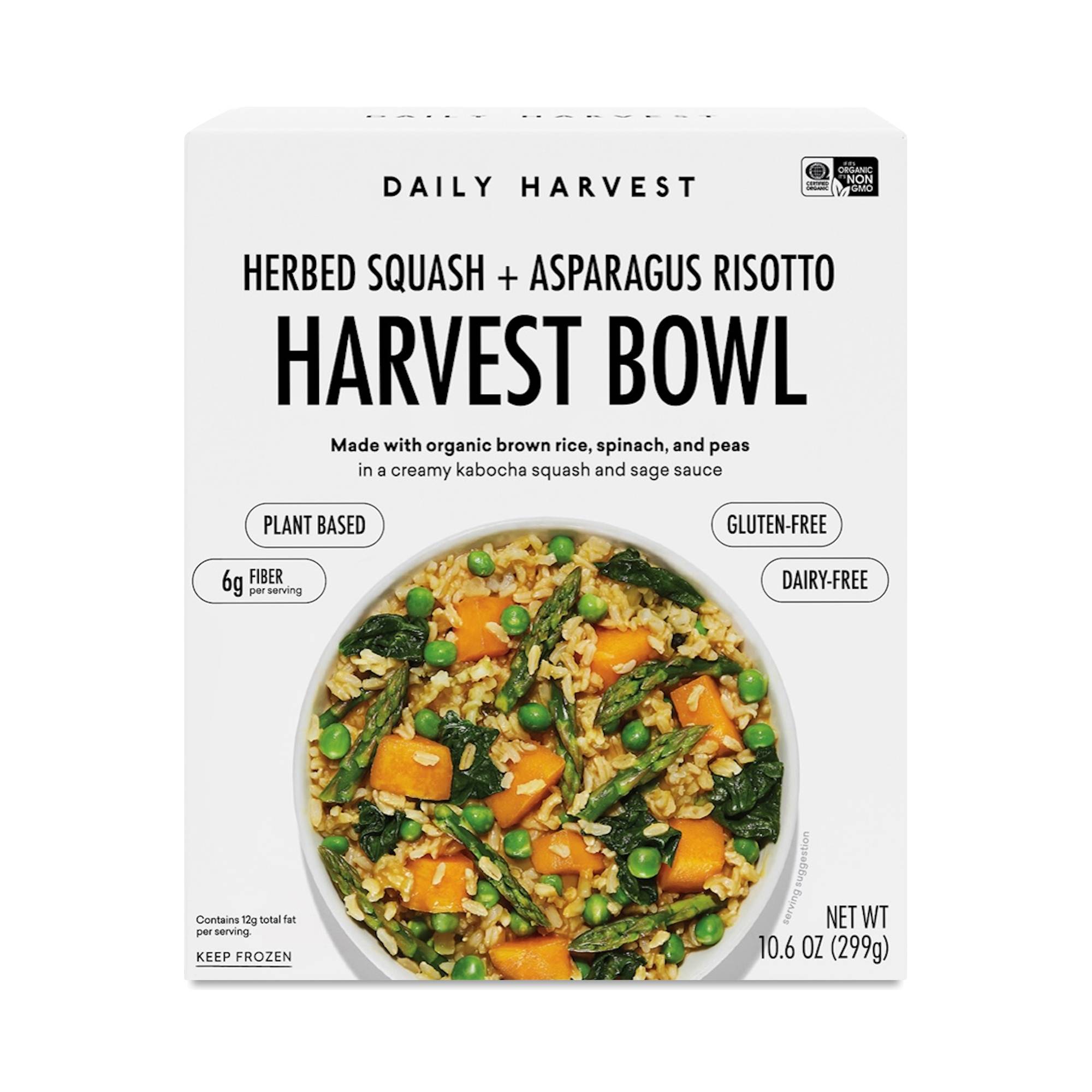 Harvest Bowl, Herbed Squash & Asparagus Risotto