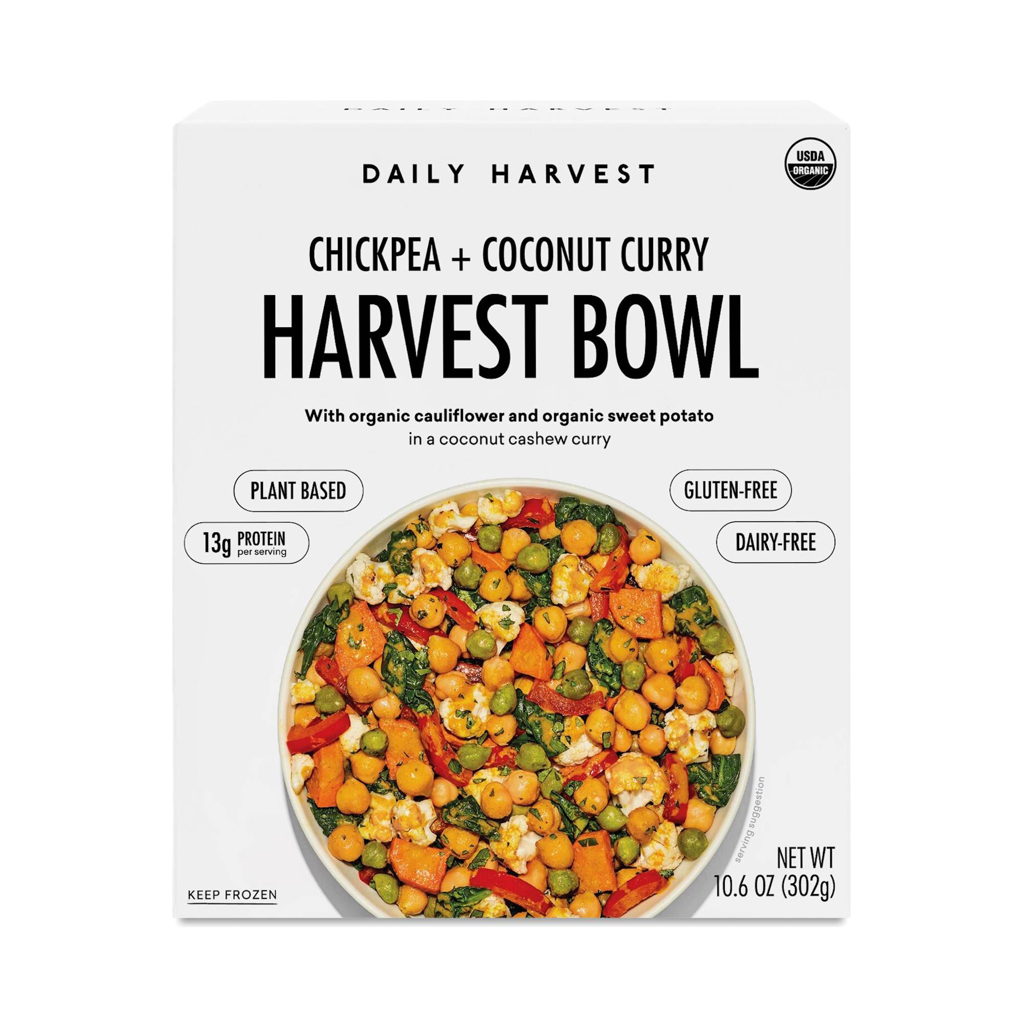 Harvest Bowl, Chickpea & Coconut Curry