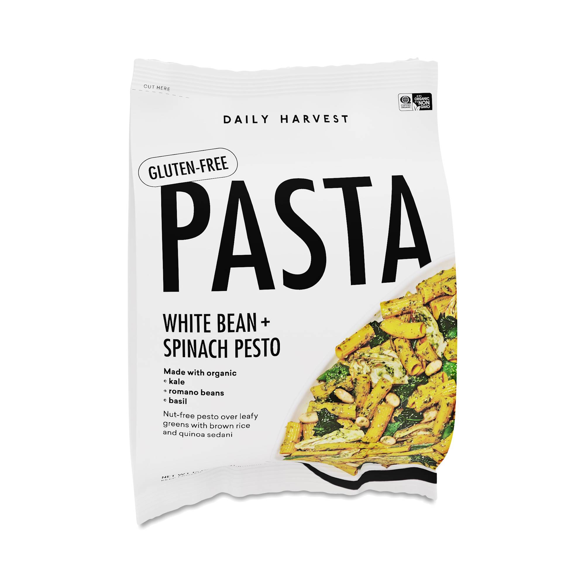 Pasta, White Bean & Spinach Pesto