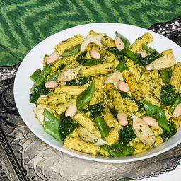 Pasta Bowl, White Bean + Spinach Pesto