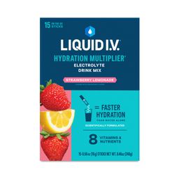 Hydration Multiplier Electrolyte Drink Mix, Strawberry Lemonade
