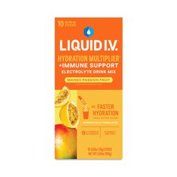 Hydration Multiplier +Immune Support Electrolyte Drink Mix, Mango Passion Fruit