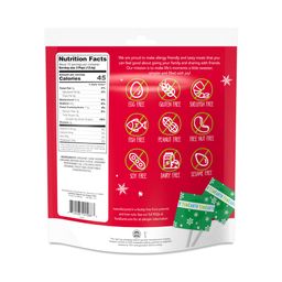 Organic Candy Cane Pops, Peppermint