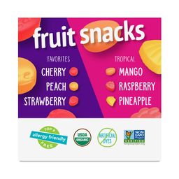 Organic Fruit Snacks Variety Box