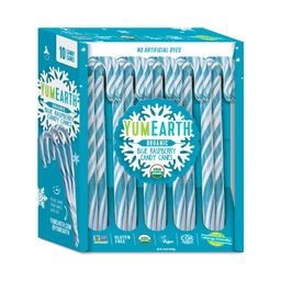 Organic Candy Canes, Blue Raspberry