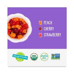 Organic Easter Gummy Fruits, Bunnies