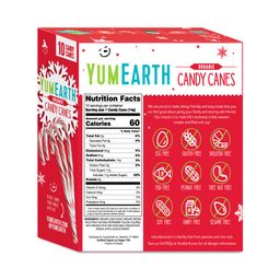 Organic Candy Canes, Peppermint