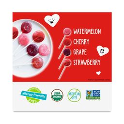 Organic Valentine's Pops