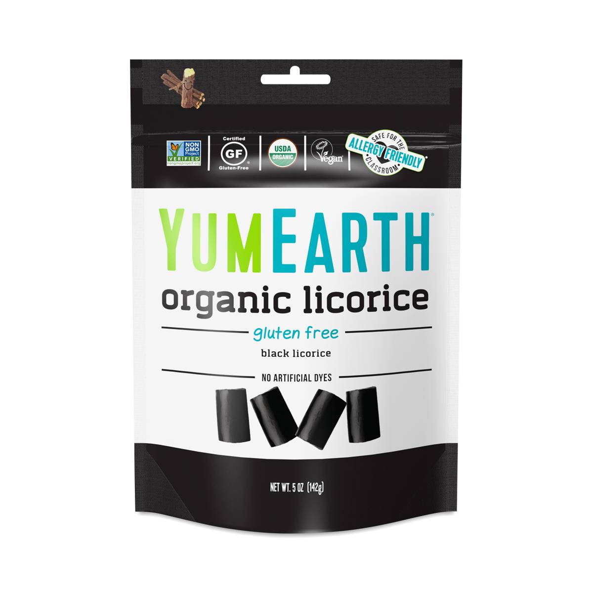 YumEarth Organic Black Licorice Thrive Market