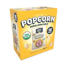Organic Popcorn, Himalayan Gold, Snack Packs, Value Size