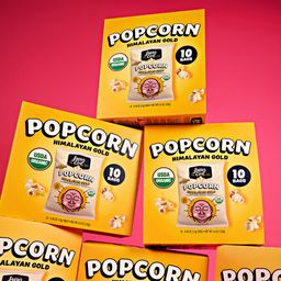Organic Popcorn, Himalayan Gold, Snack Packs, Value Size