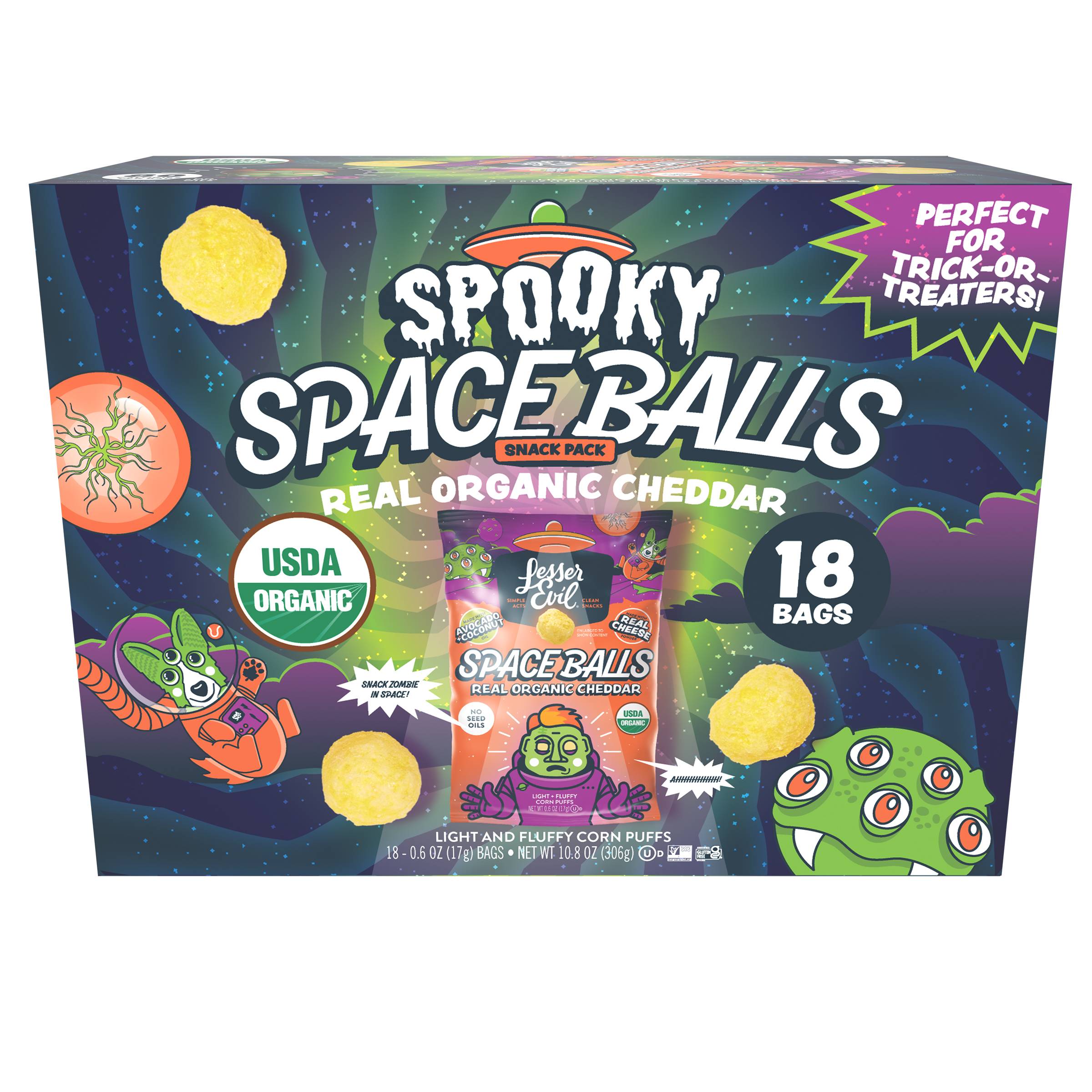 Spooky Space Balls, Snack Pack