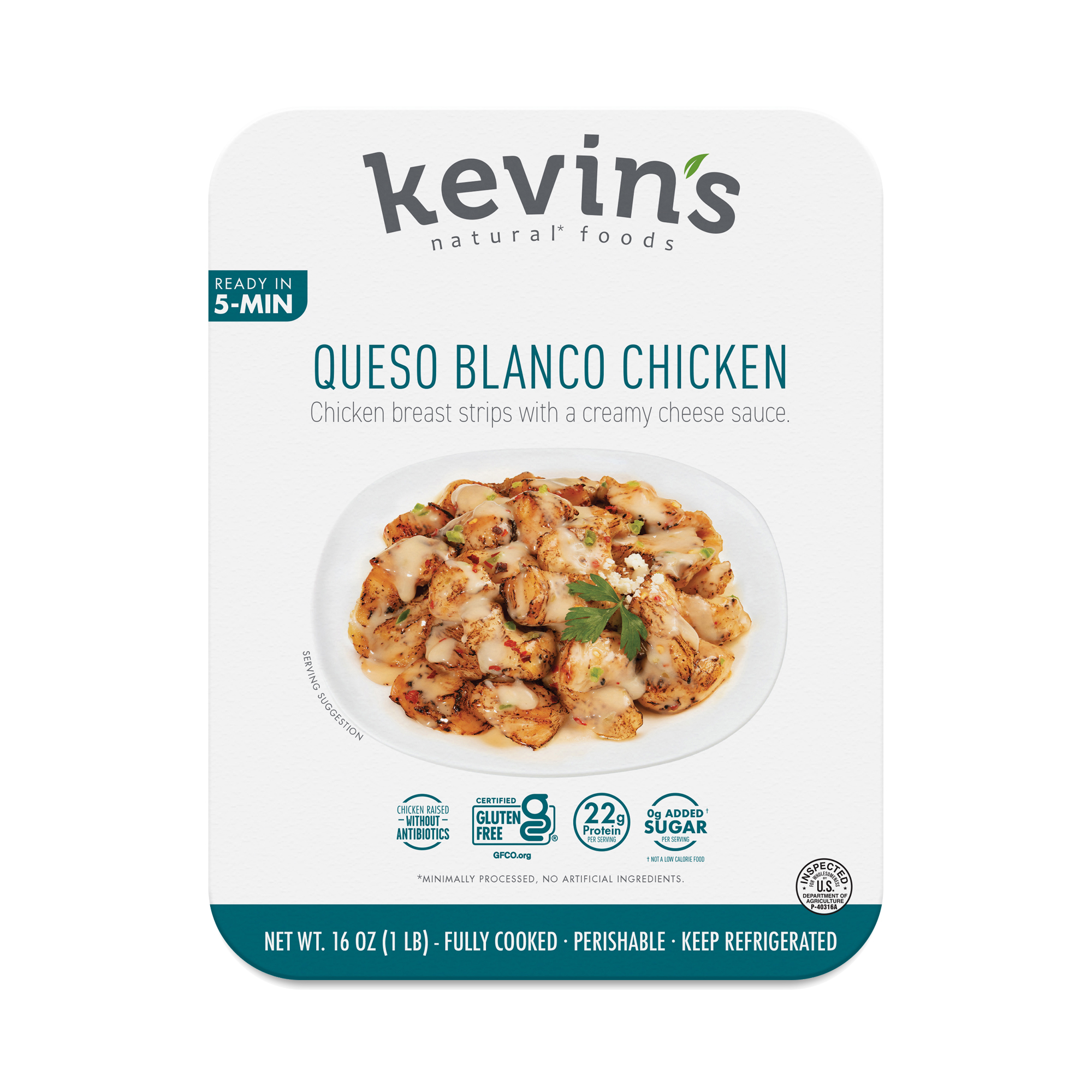 Kevin's Natural Foods Queso Blanco Chicken | Thrive Market