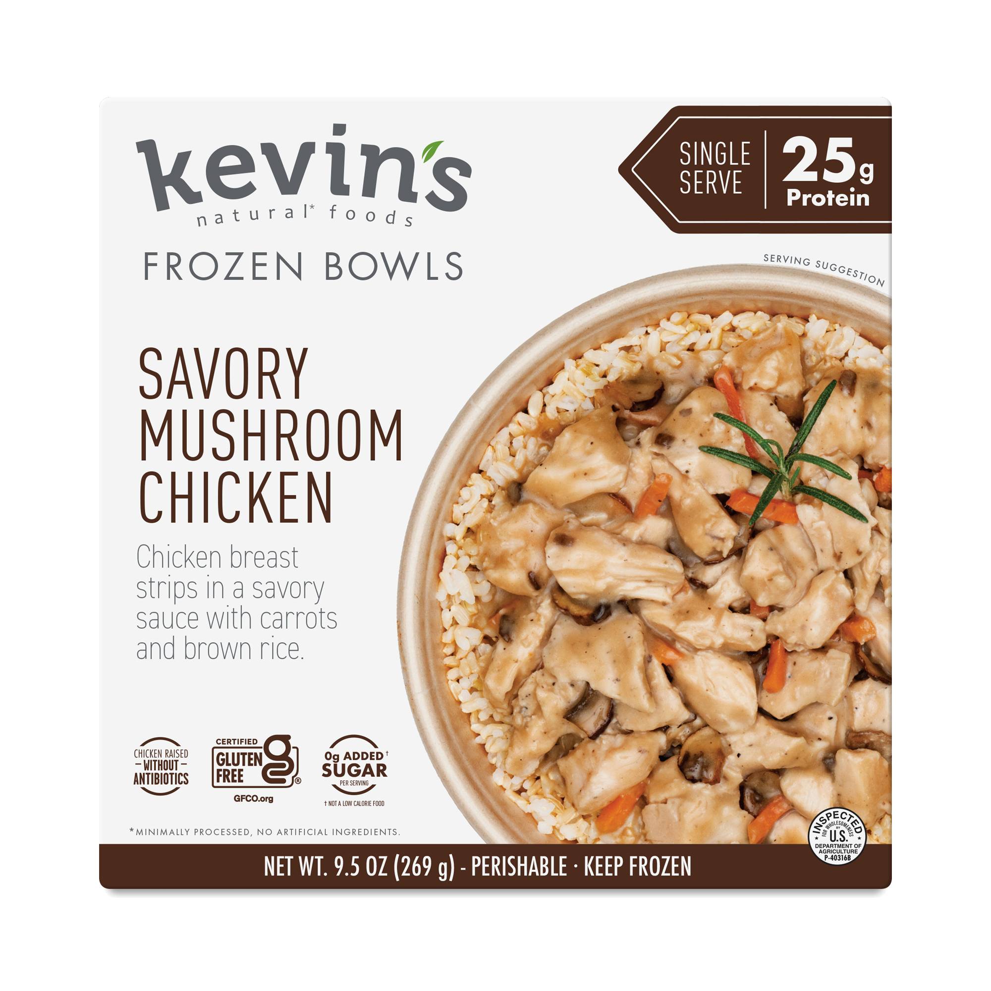 Savory Mushroom Chicken Bowl