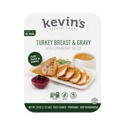 Turkey Breast & Gravy with Cranberry Sauce