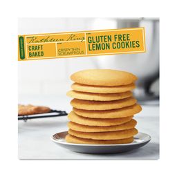 Lemon Cookies, Gluten Free