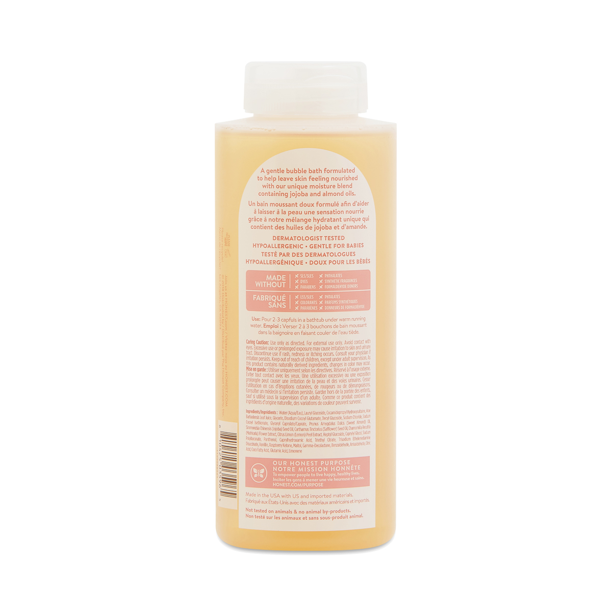The Honest Co. Honest Bubble Bath, Sweet Almond Thrive Market
