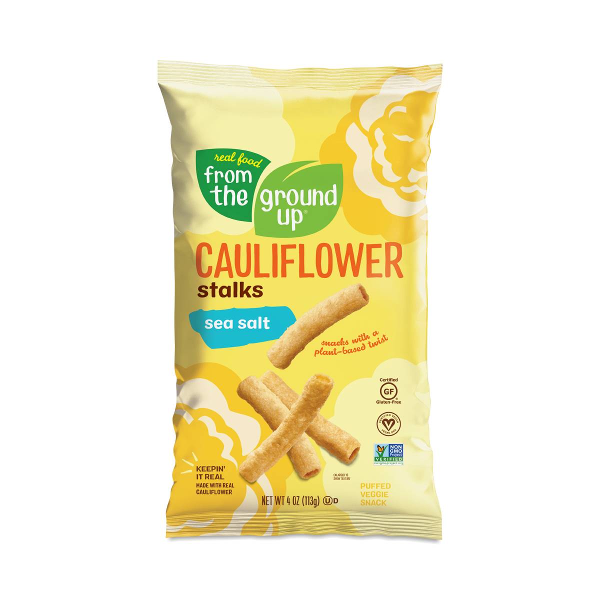 Cauliflower Stalks, Sea Salt