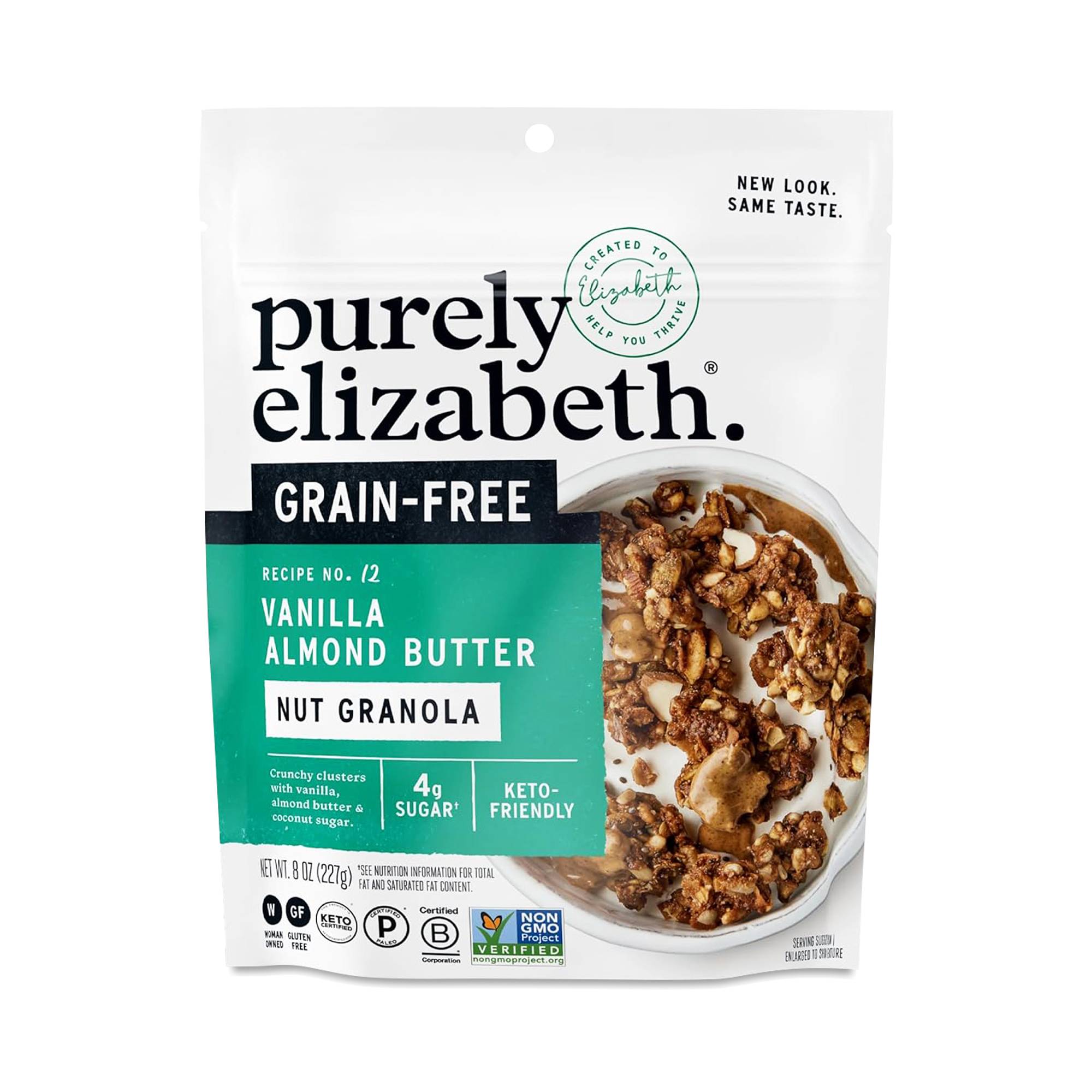 Grain-Free Nut Granola, Vanilla Almond Butter