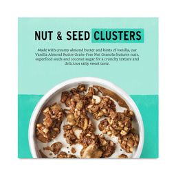 Grain-Free Nut Granola, Vanilla Almond Butter