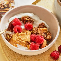 Grain-Free Nut Granola, Cinnamon Peanut Butter
