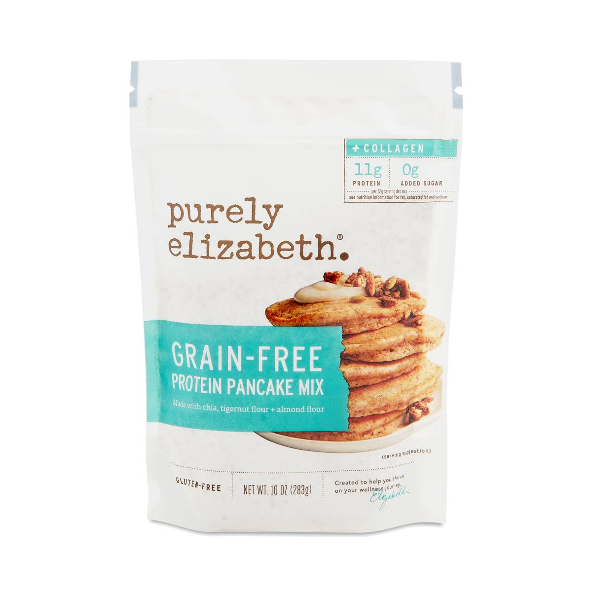 Purely Elizabeth Collagen Pancake Mix, Gluten Free Thrive Market