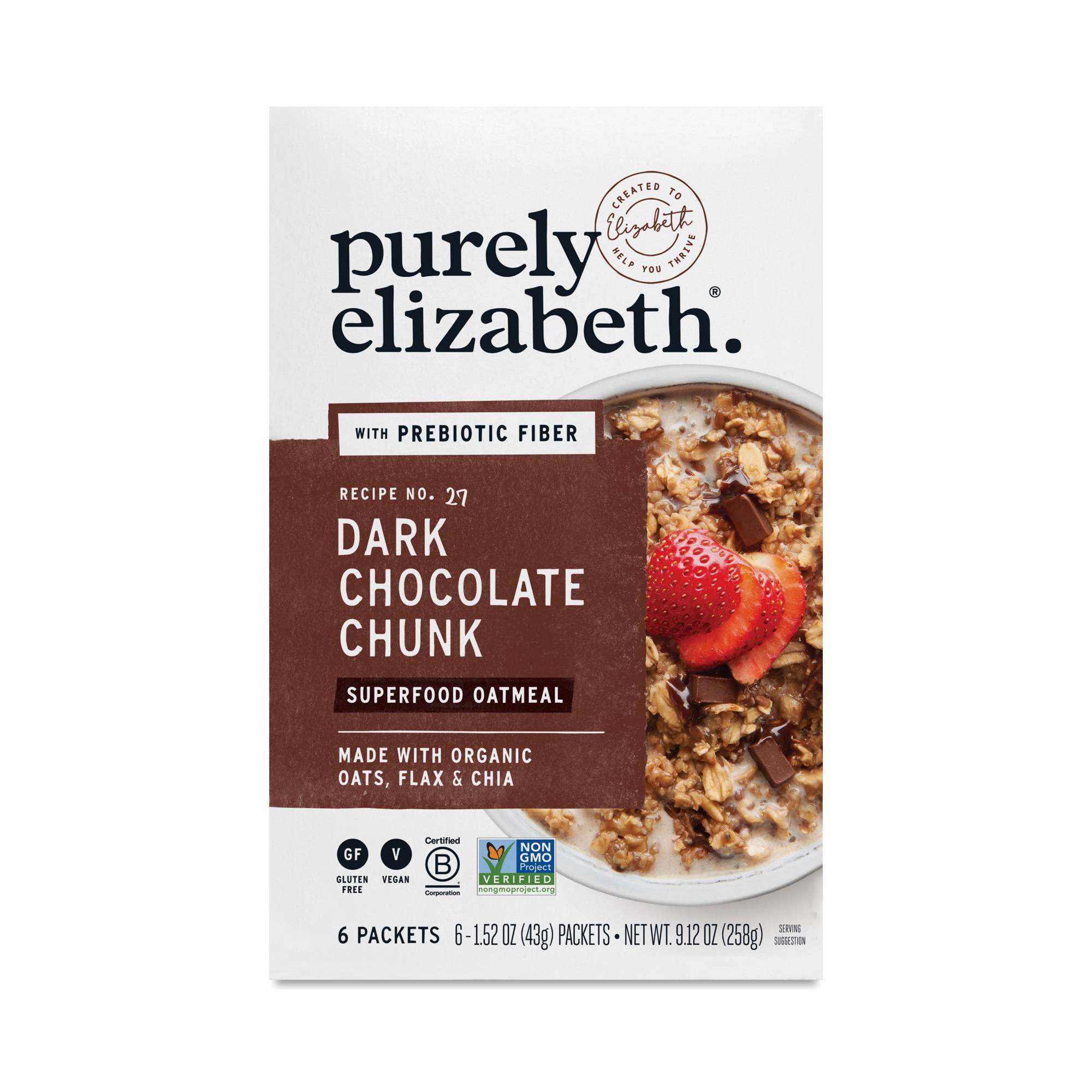 Superfood Oatmeal, Dark Chocolate Chunk