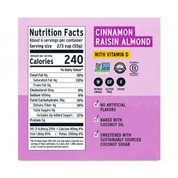 Superfood Cereal, Cinnamon Raisin Almond