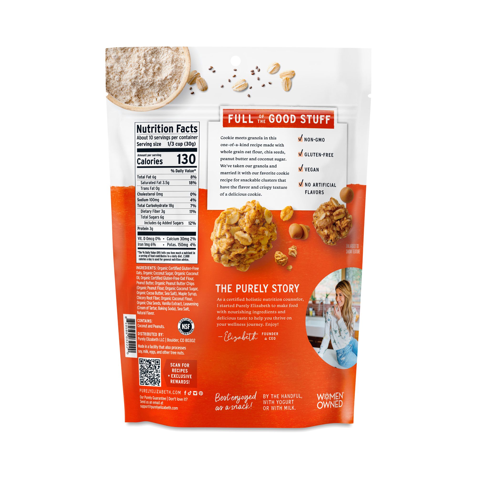 Cookie Granola, Peanut Butter