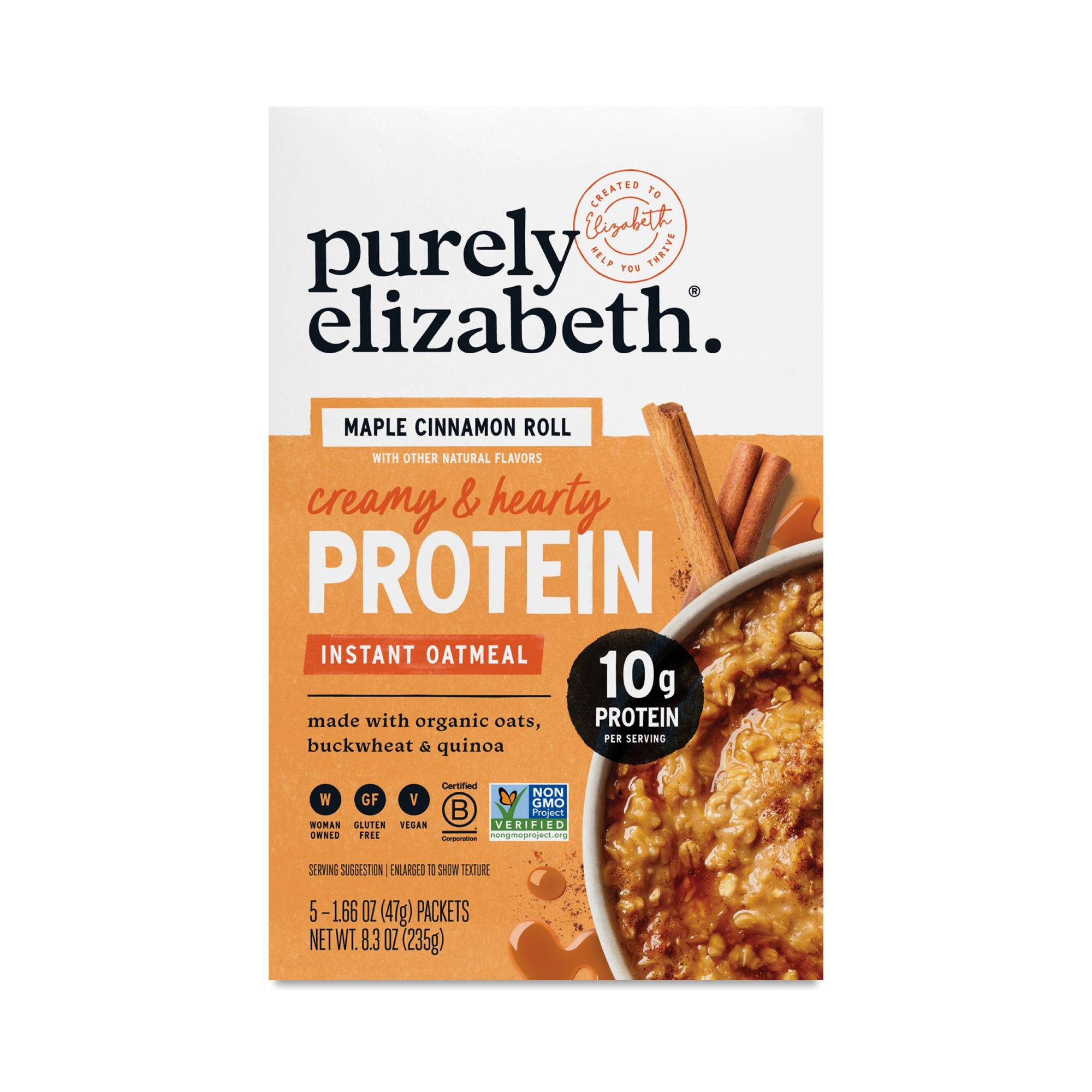 Protein Oatmeal Multipack, Maple Cinnamon Roll