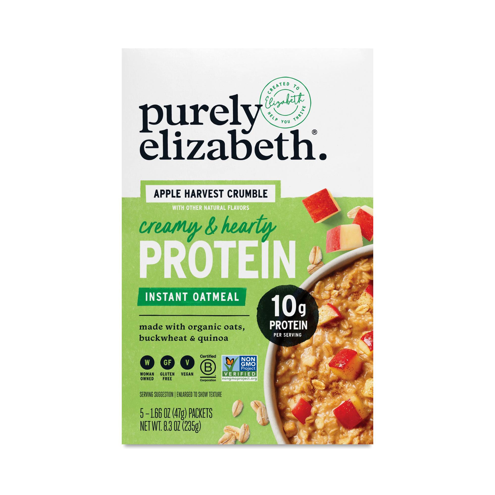 Protein Oatmeal Multipack, Apple Harvest Crumble