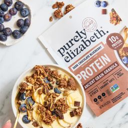 Ancient Grain Protein Granola, Dark Chocolate Blueberry