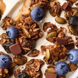 Ancient Grain Protein Granola, Dark Chocolate Blueberry