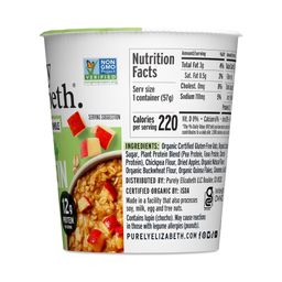 Protein Oatmeal Cup, Apple Harvest Crumble