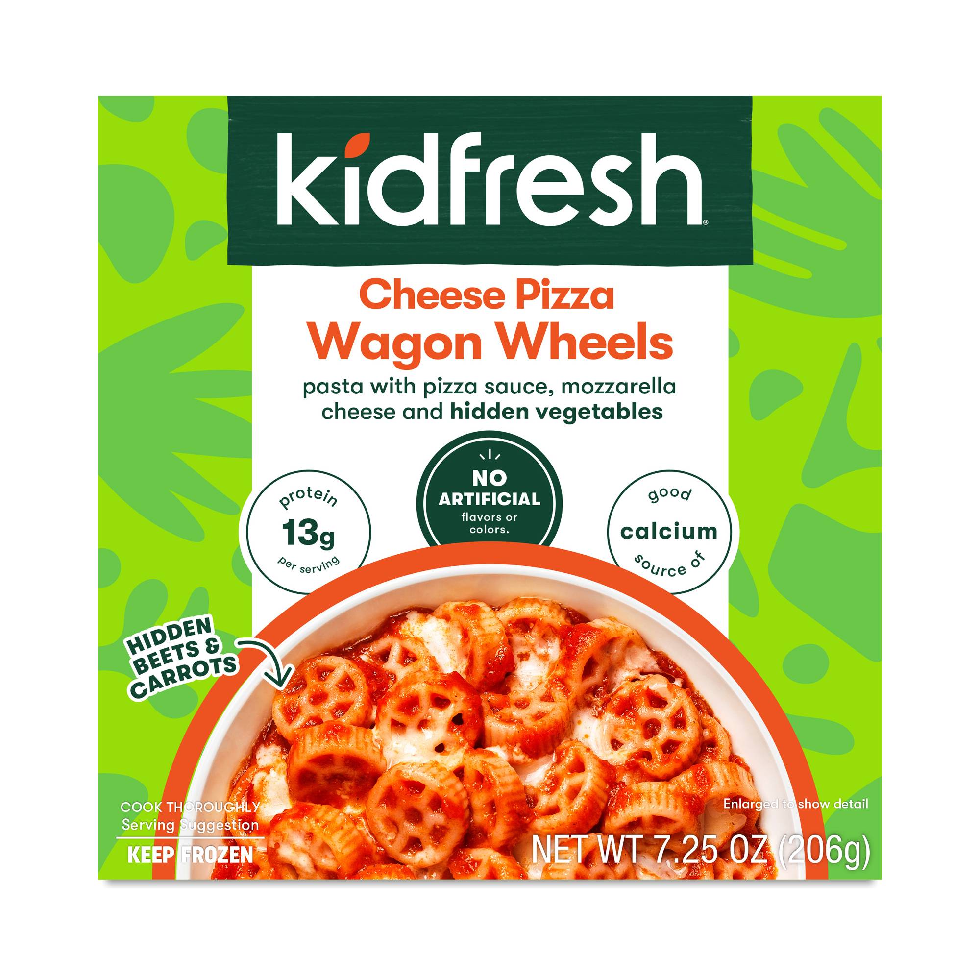 Cheese Pizza Wagon Wheels