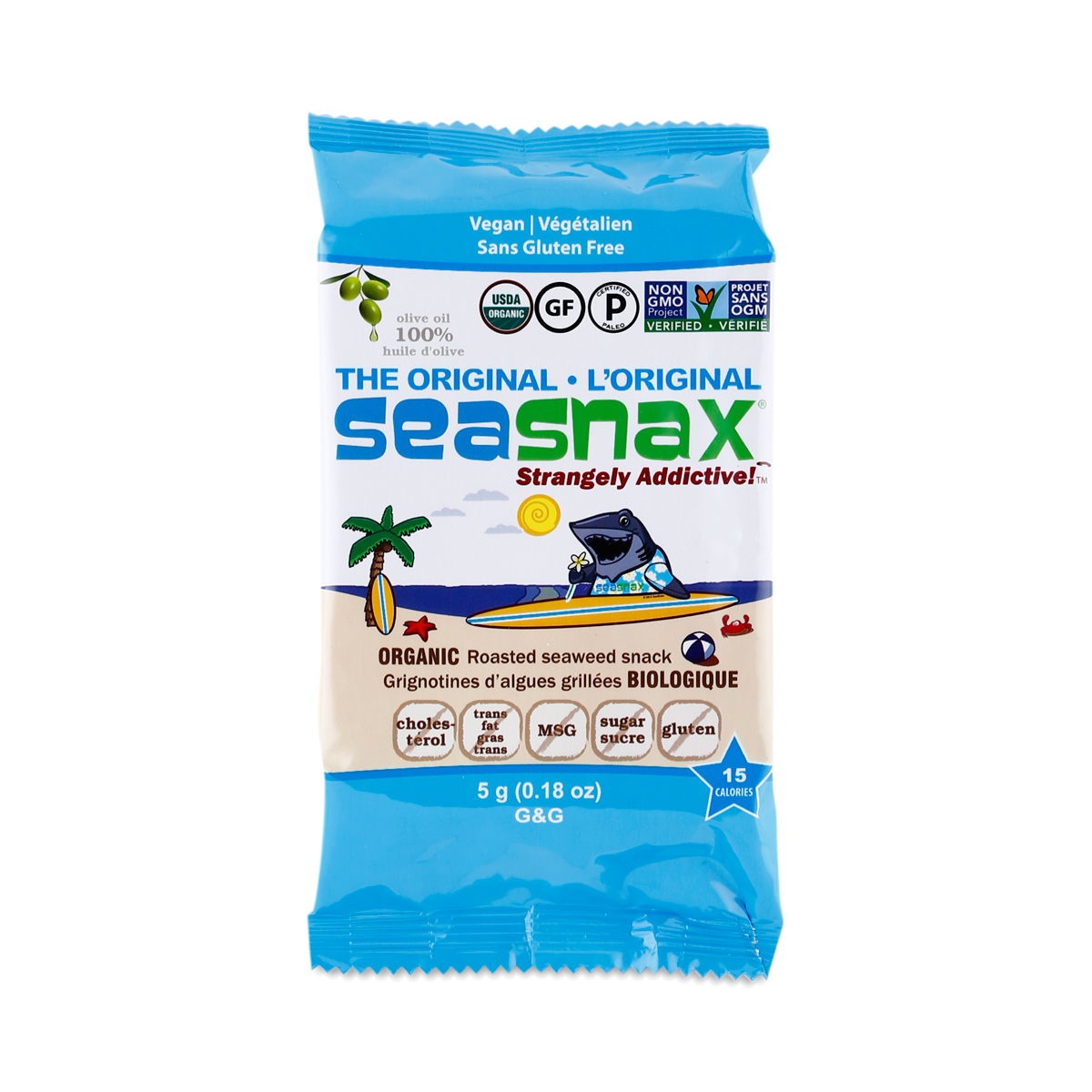 Organic Roasted Seaweed Snack by SeaSnax Thrive Market