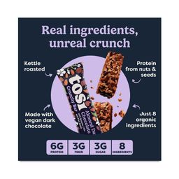 Crunchy Snack Bar, Almond Dark Chocolate