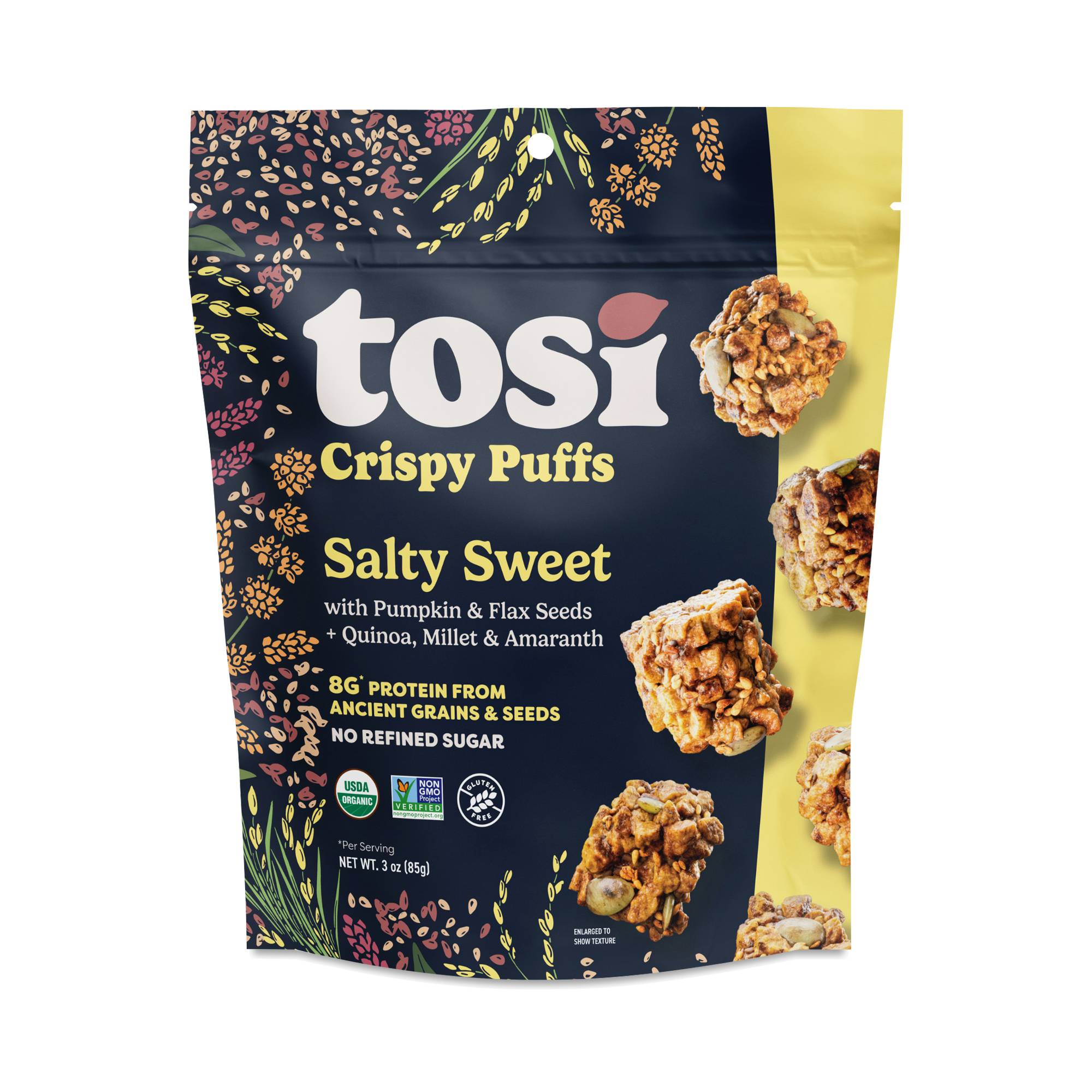 Organic Puffs, Salty Sweet