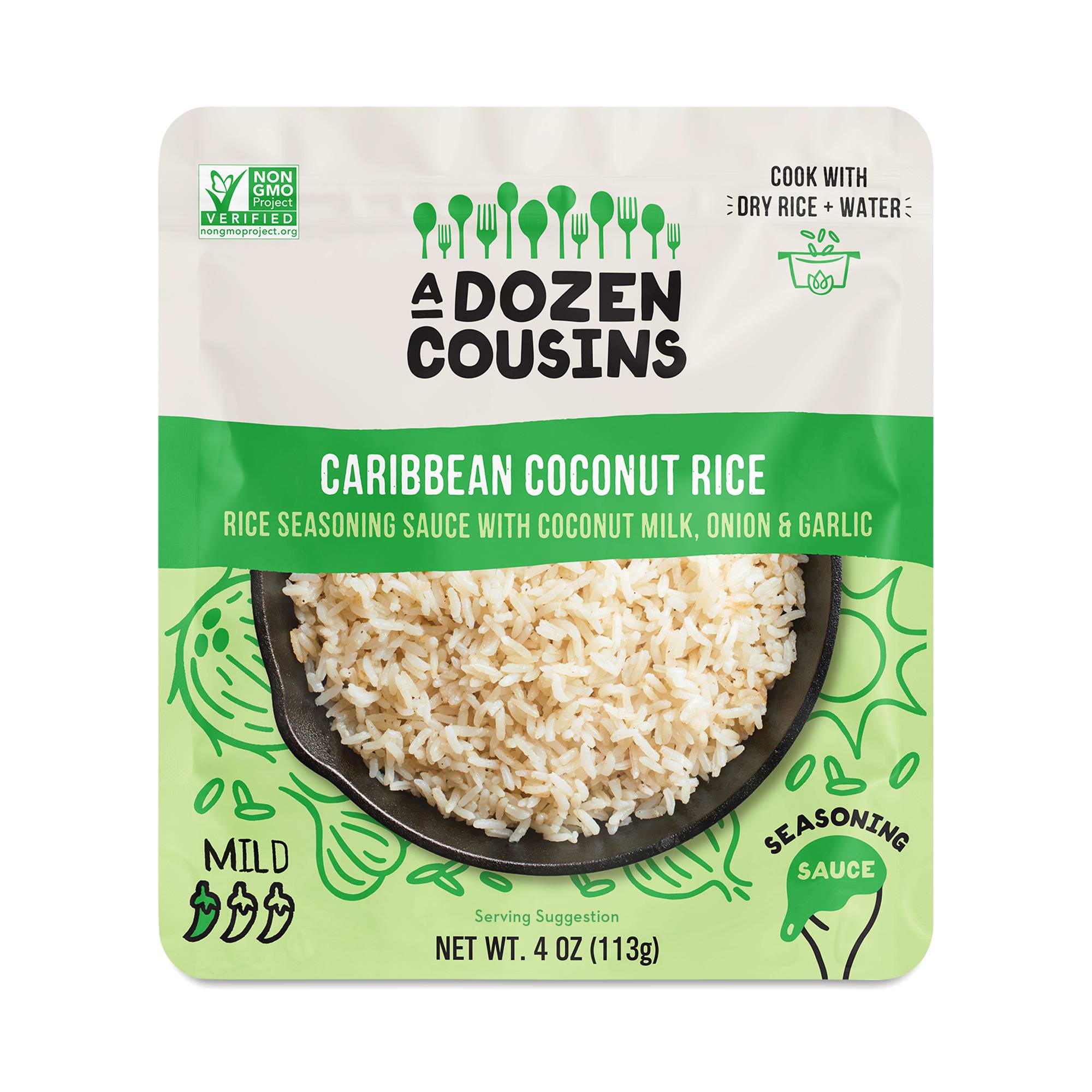 Caribbean Coconut Rice Seasoning Sauce