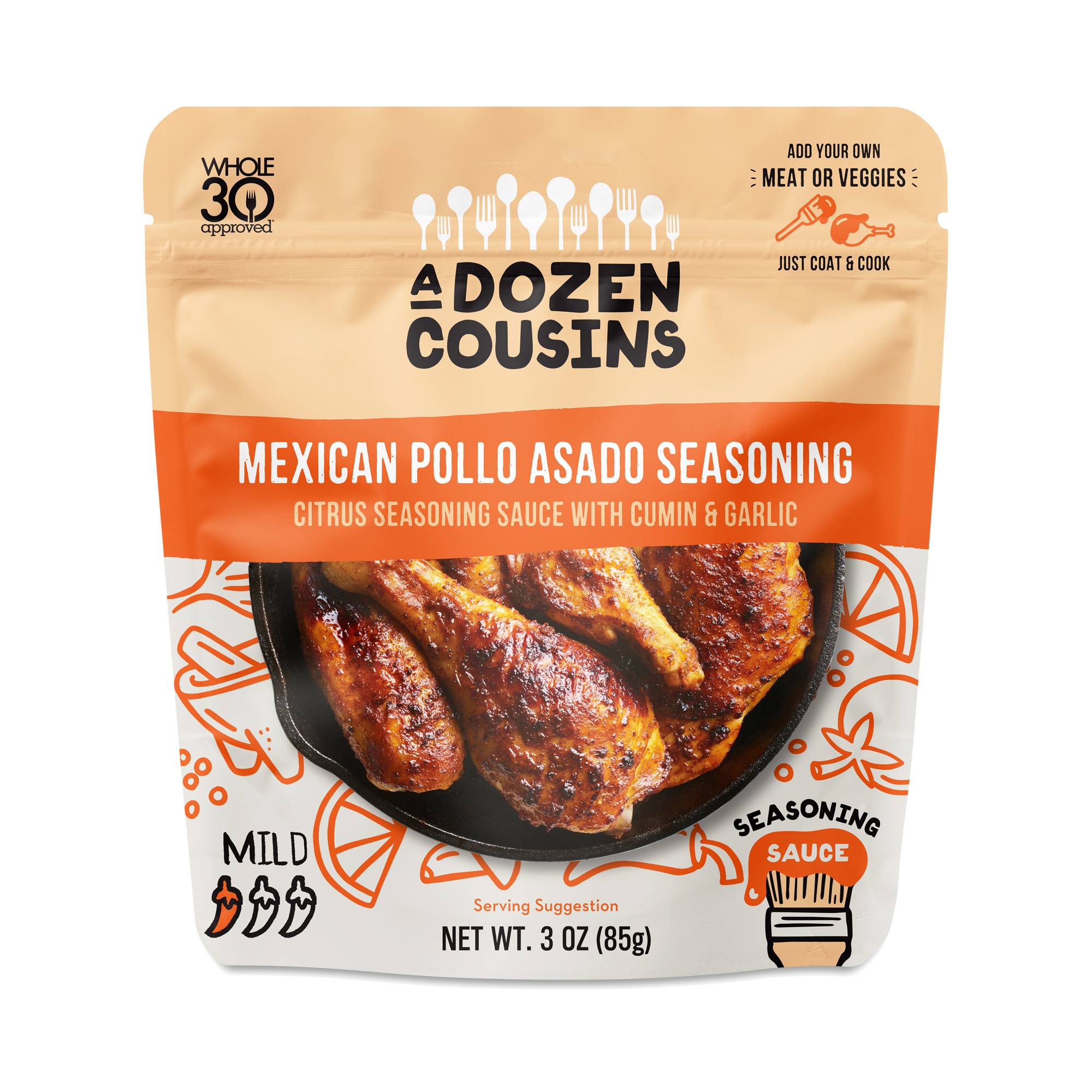 Mexican Pollo Asado Entree Seasoning Sauce