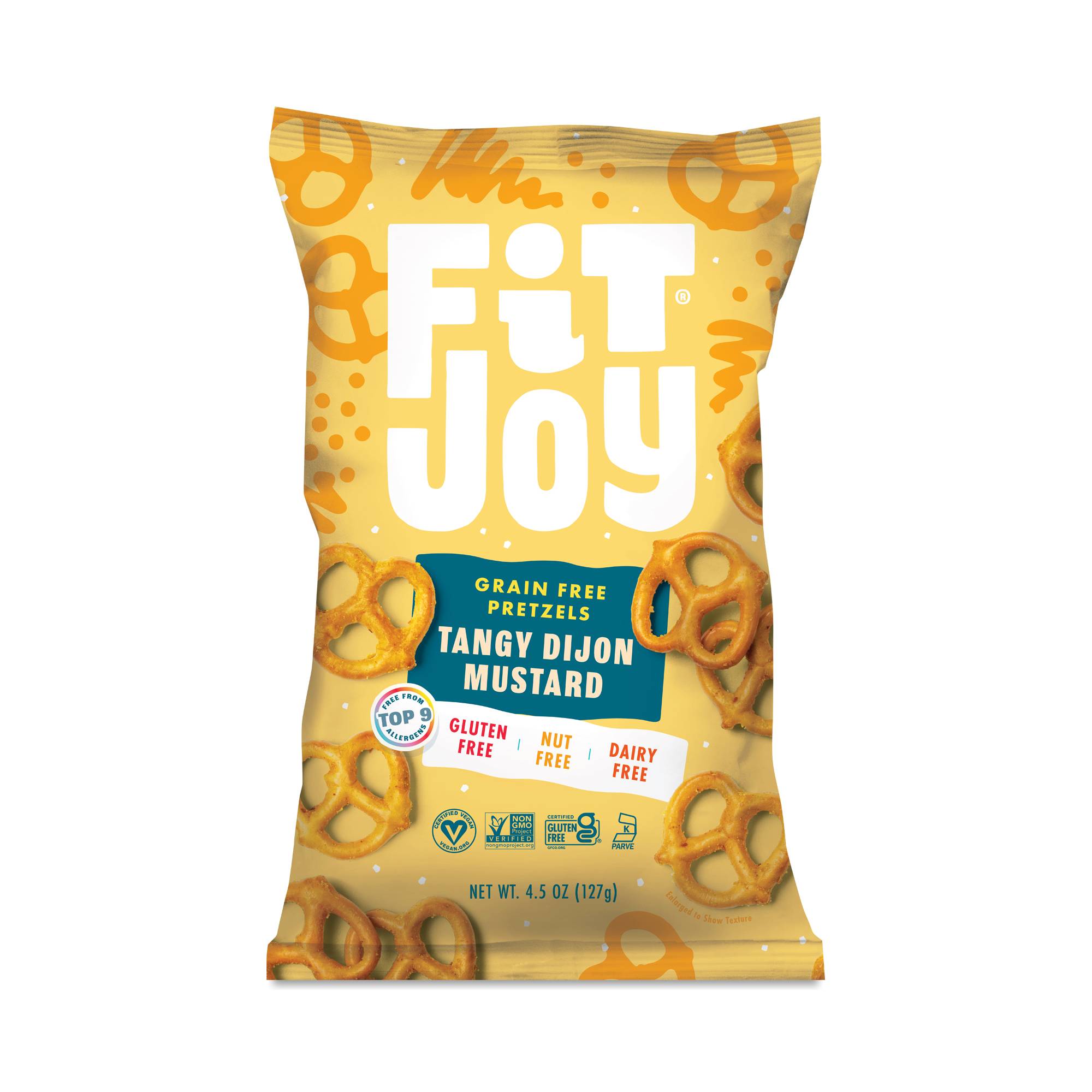 Grain Free Pretzels, Tangy Dijon